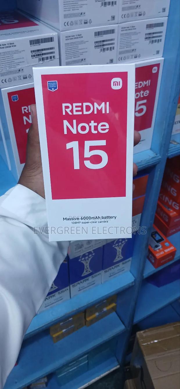 New Xiaomi Redmi Note 15 128 GB Gray - main view