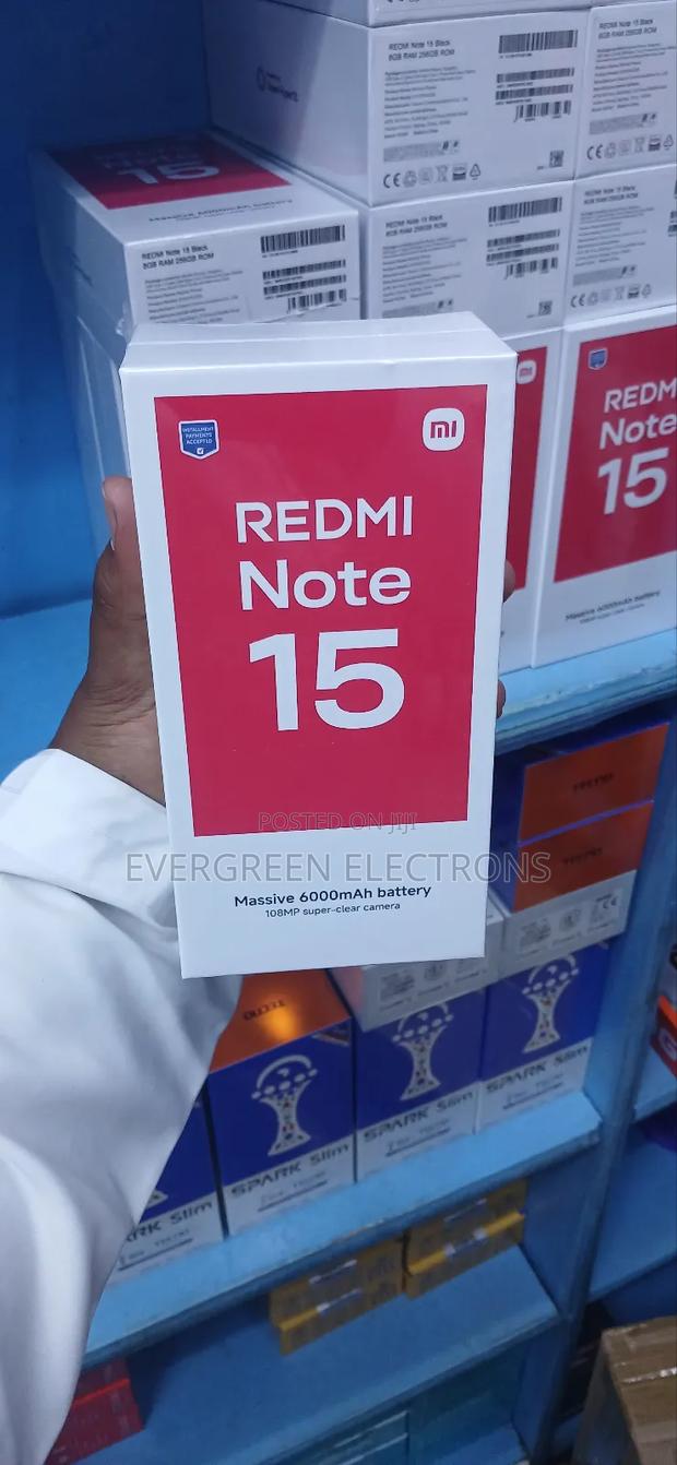 New Xiaomi Redmi Note 15 128 GB Gray - thumbnail 2