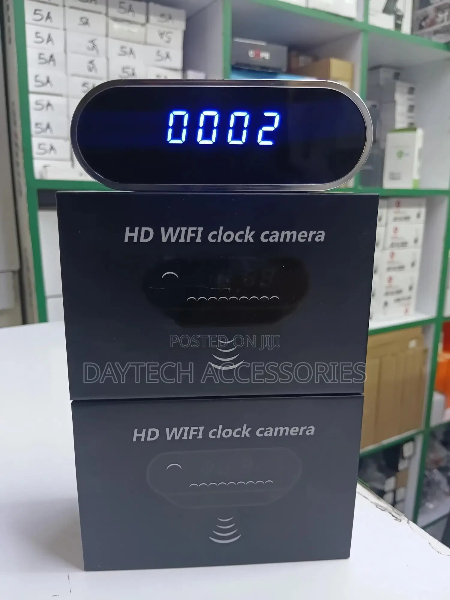 Table Clock Wifi Camera
