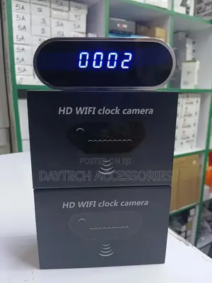 Table Clock Wifi Camera