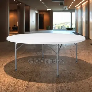 Home Table; Outdoor Event Plastic Folding Table With Metal Frame
