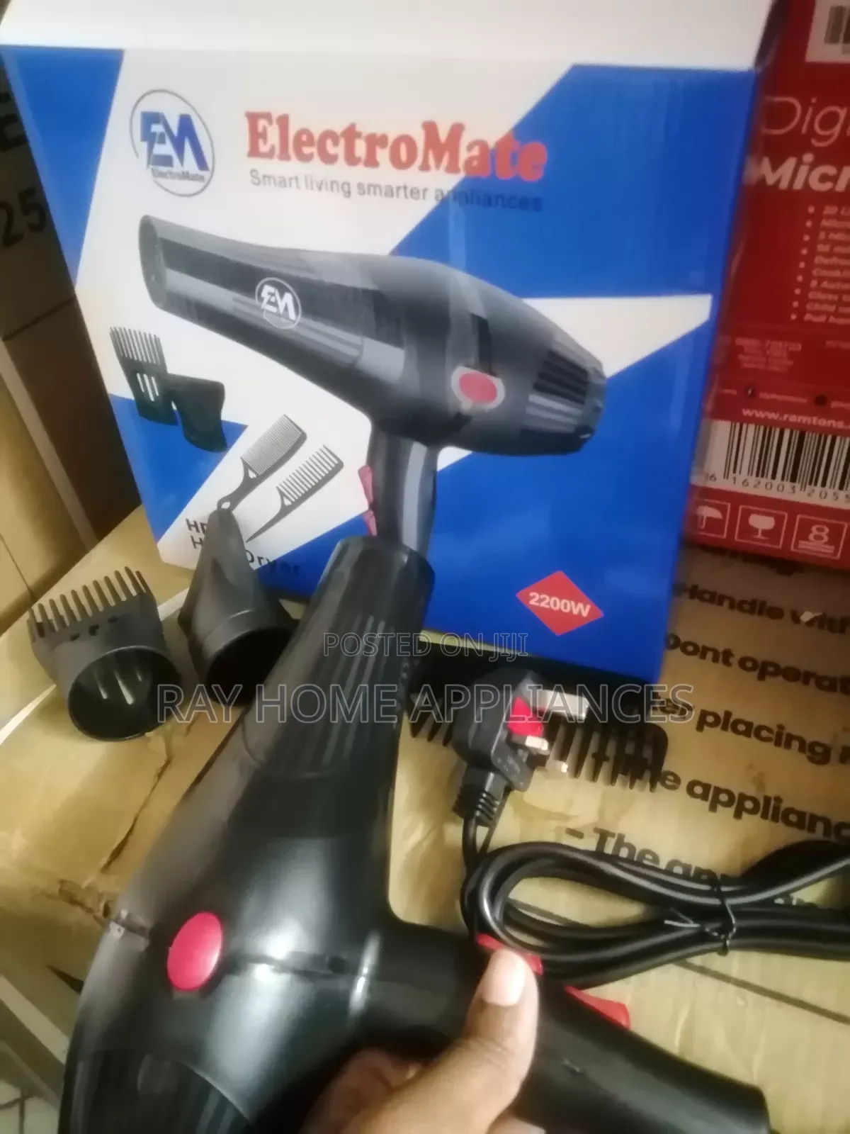 Eletromate Hairdryer 2200w