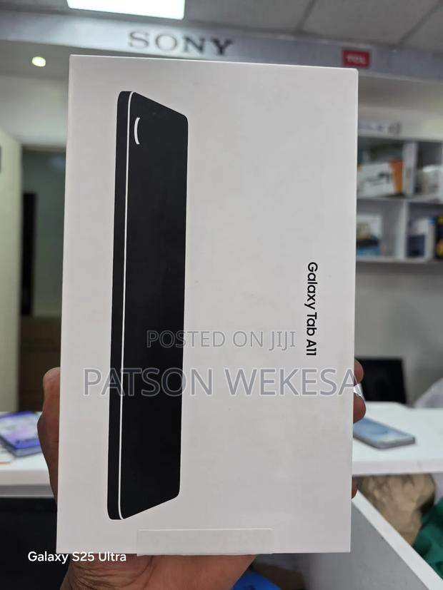 New Samsung Galaxy Tab A11 128 GB Black - main view