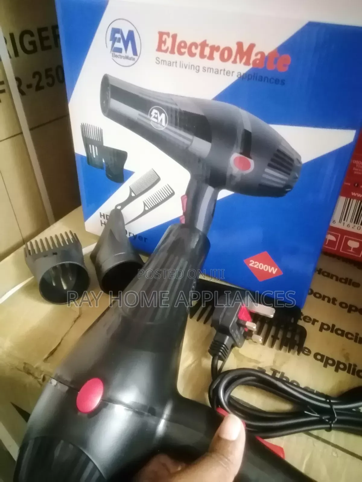 2200w Blowdryer With Accessories