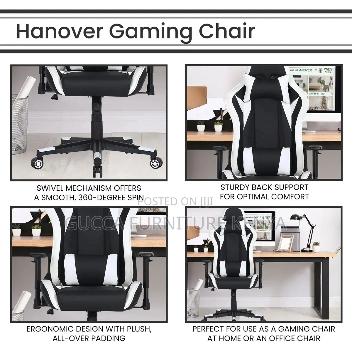 Ergonomic Home Office Swivel Gaming Chair