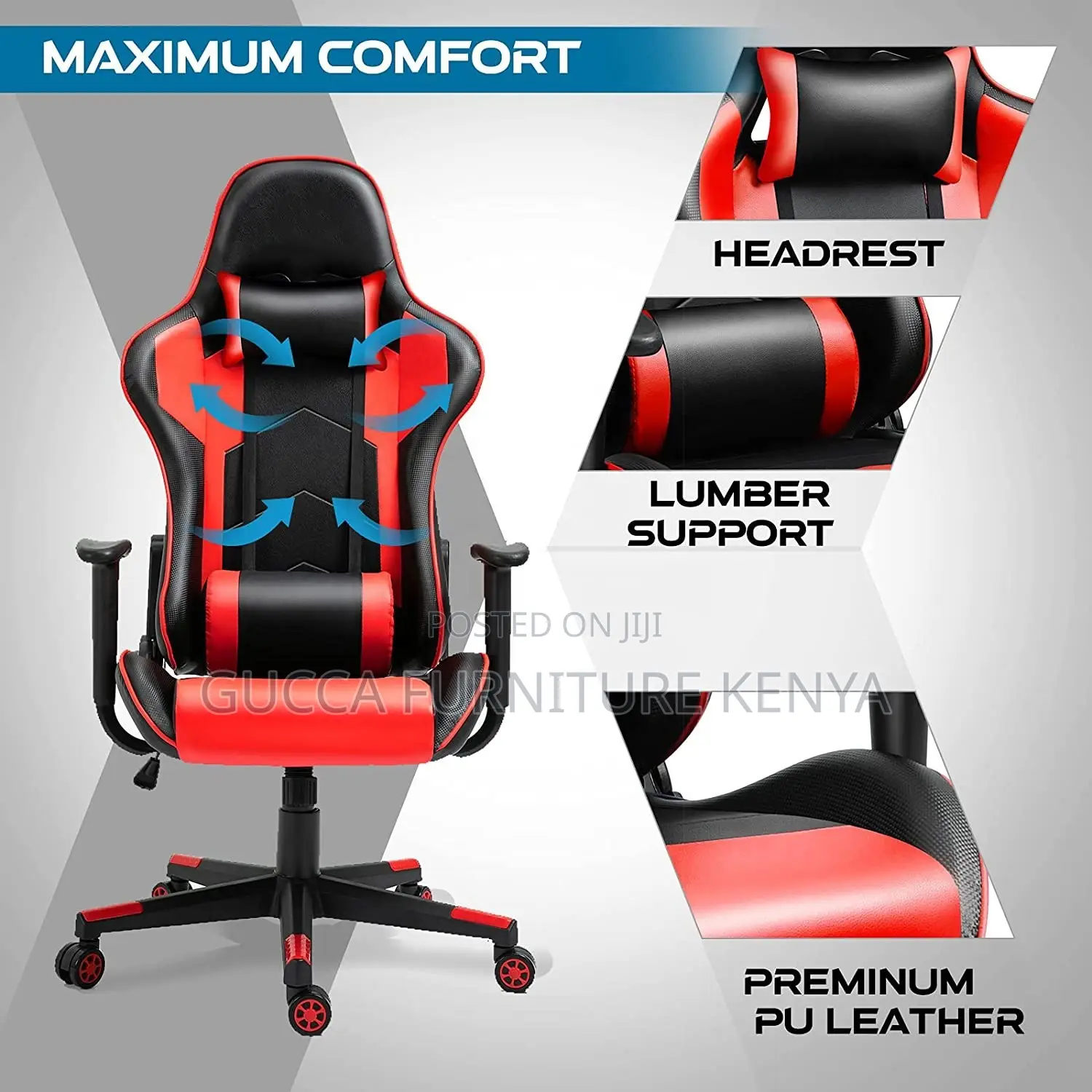 Ergonomic Home Office Swivel Gaming Chair