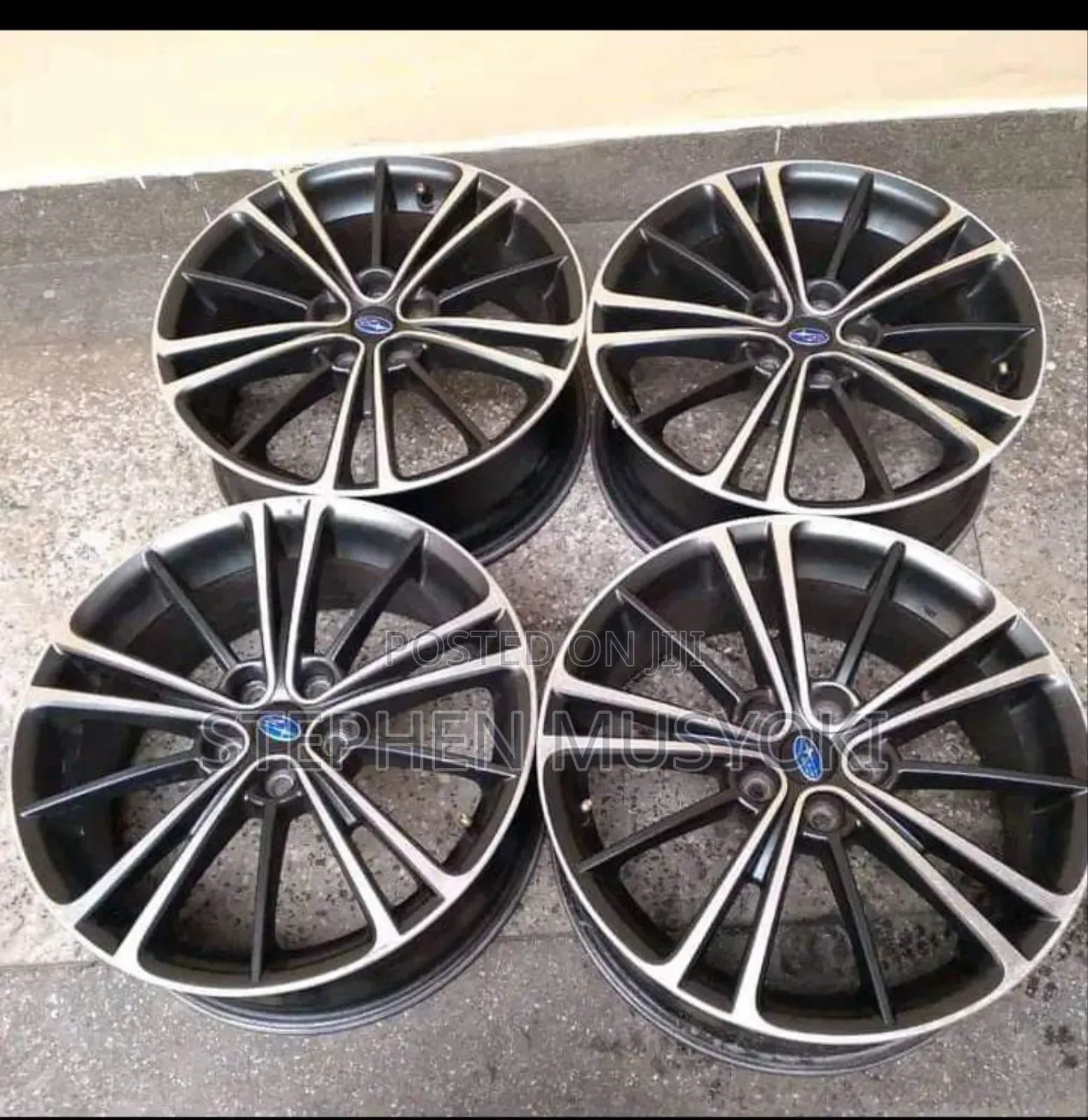 Subaru Impreza G4 Size 17inch Rims