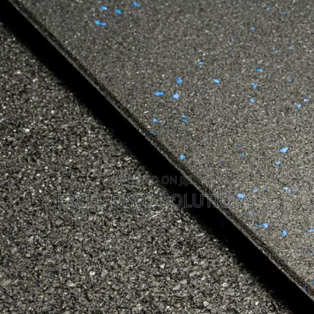 20mm Thick Rubber Gym Mats – Maximum Shock Absorption - main view