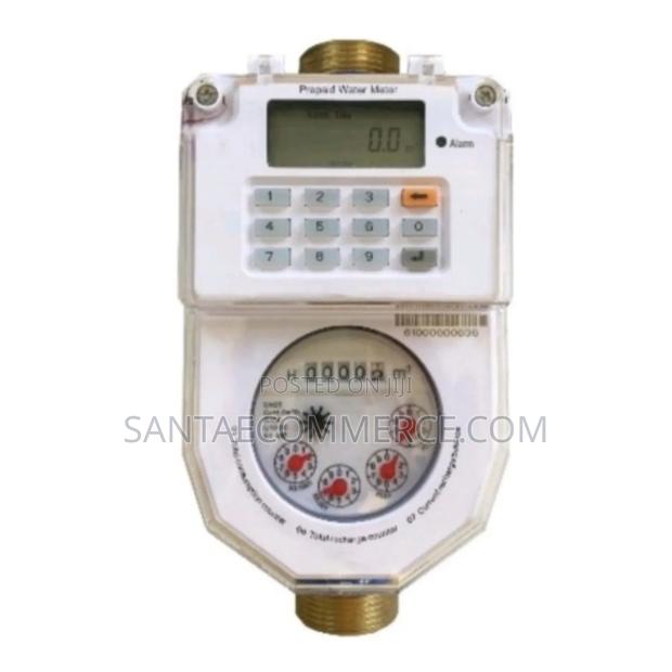 Prepaid Water Meter With Integrated Keypad