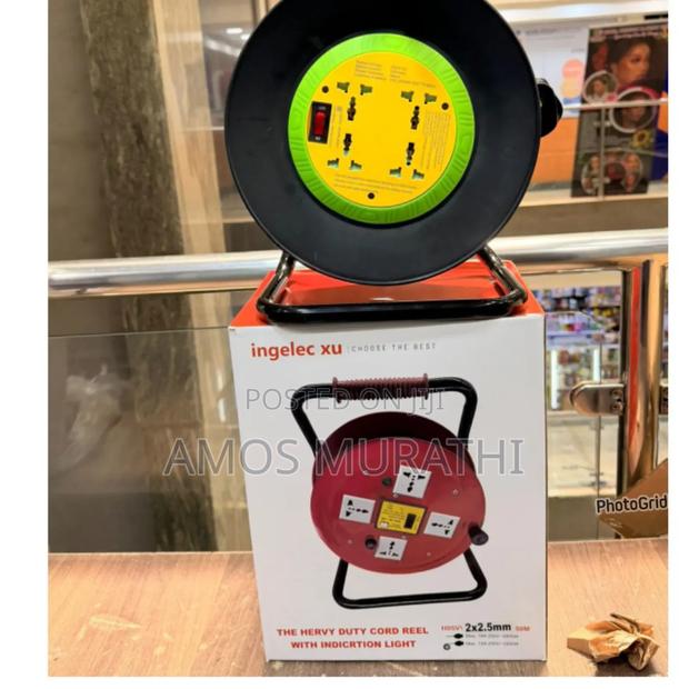 Industrial Cable Reel 25m 2.5mm