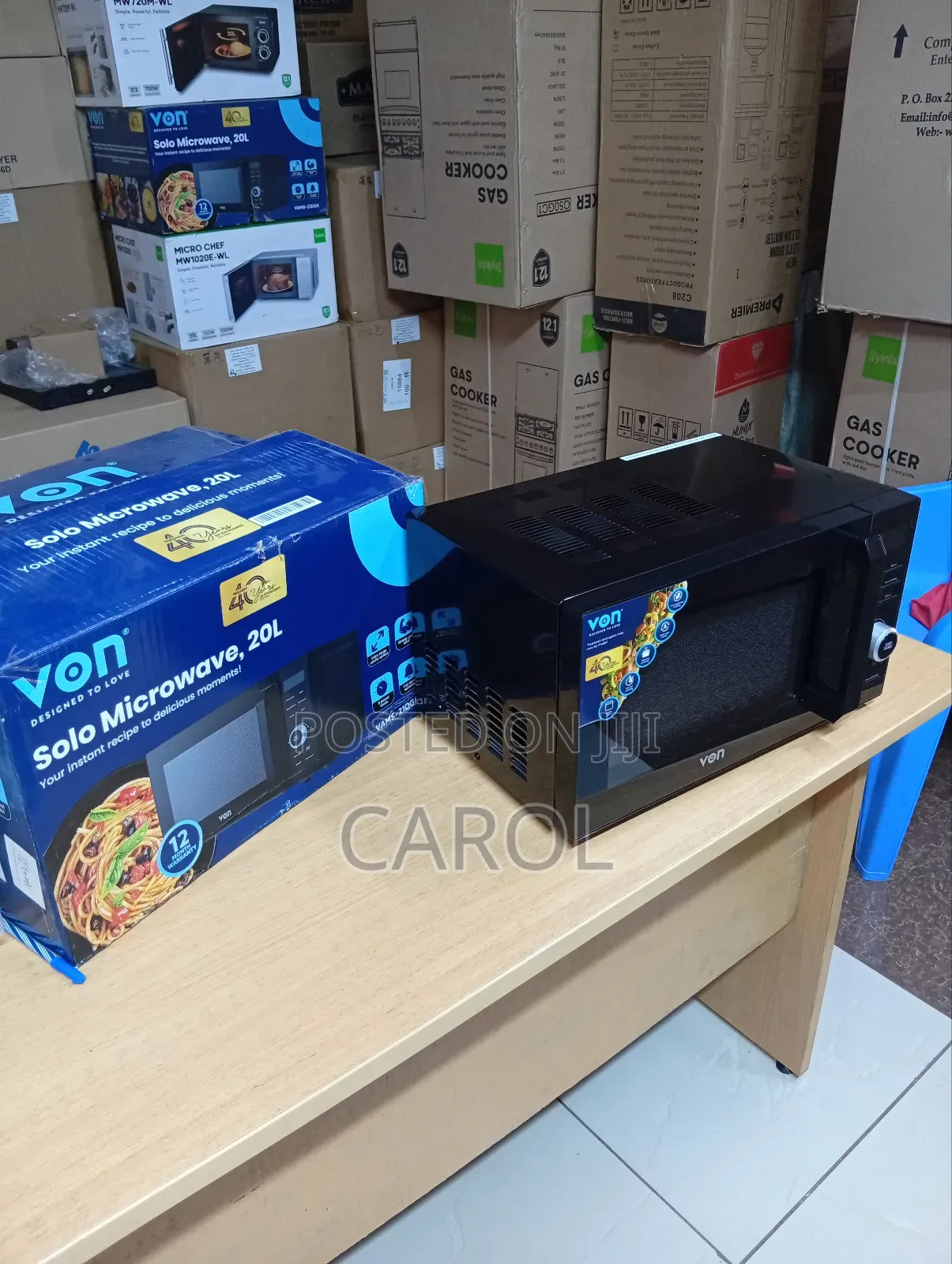 Von Solo Microwave 20l Digital 20dgb