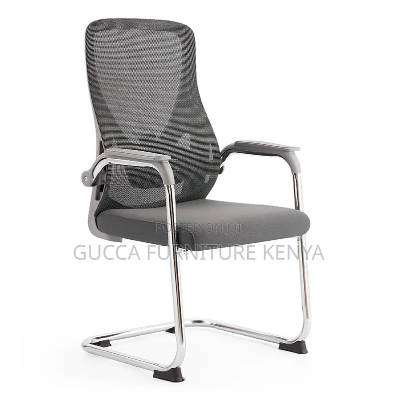 Ergonomic Mesh Mid-back Office Reception Seat