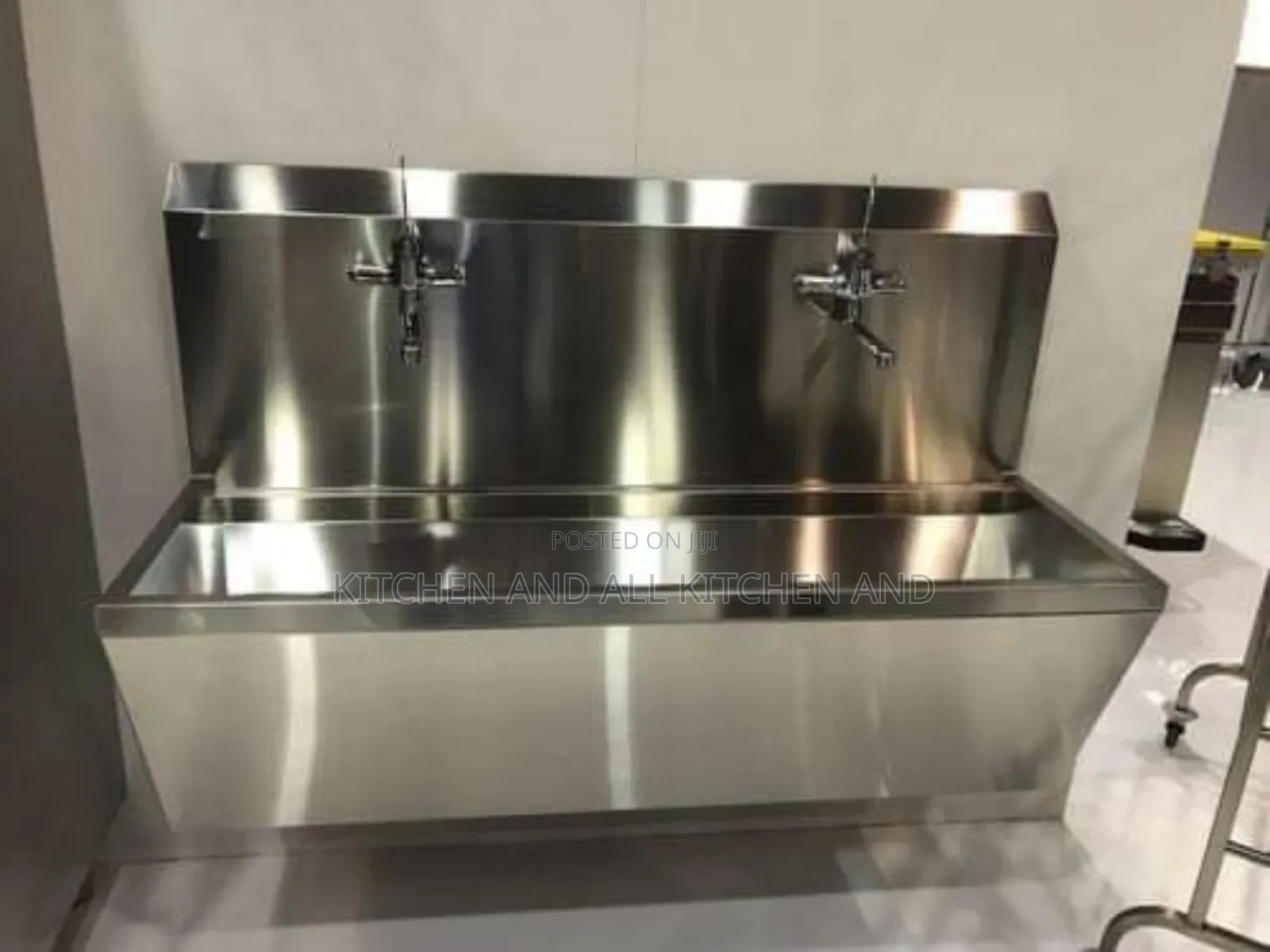 Commercial Stainless Scrub Sink