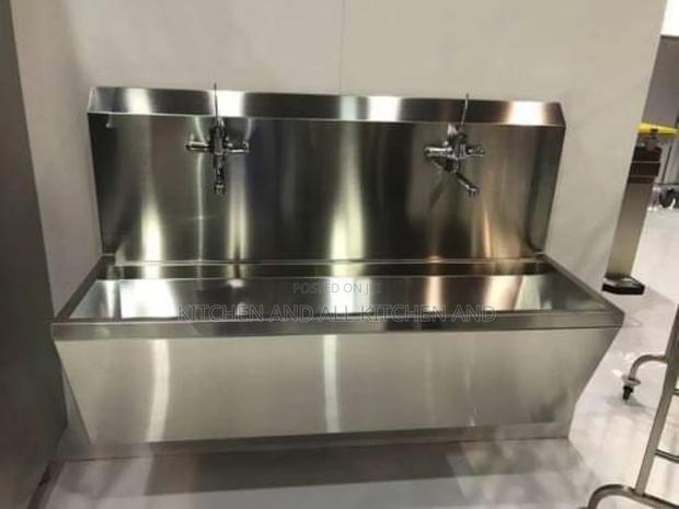 Commercial Stainless Scrub Sink