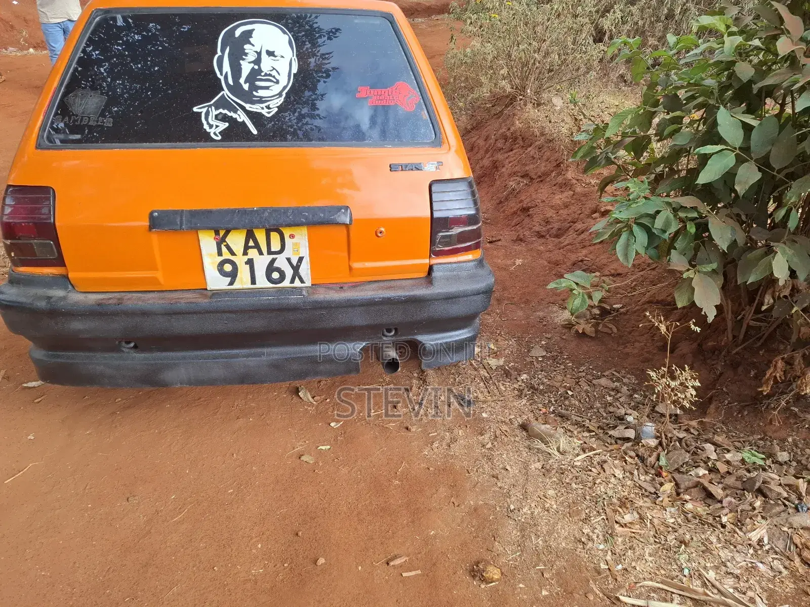 Toyota Starlet 2005 Orange