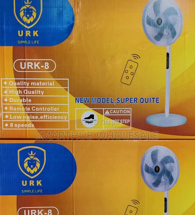 Urk Standing Fan With Remote Control - thumbnail 3