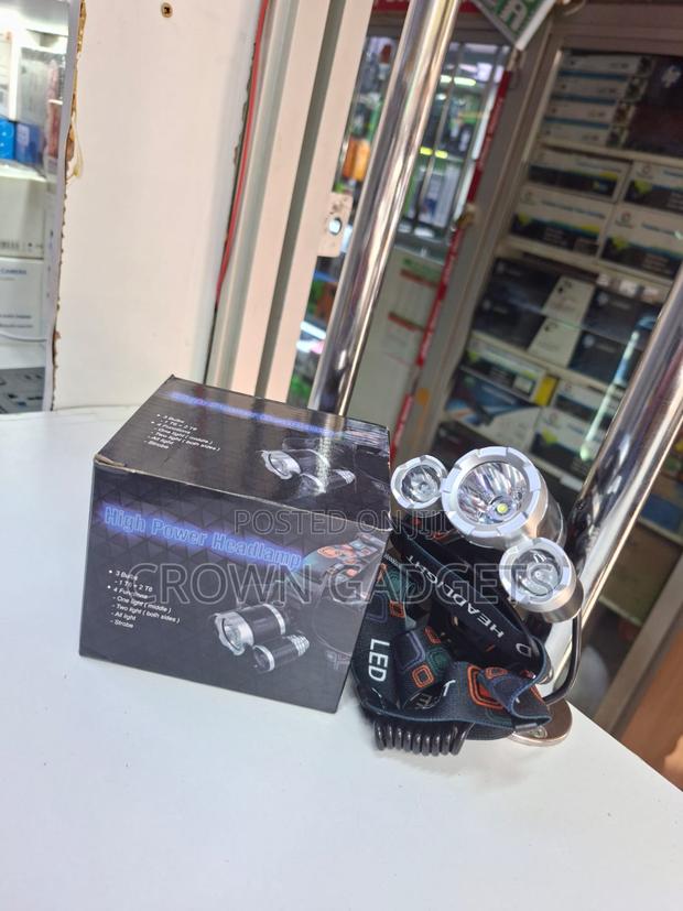 T6 Led Headlight for Camping Hiking Waterproof Torch - main view