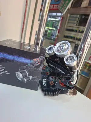High Power 3-Bulb T6 Led Headlamp