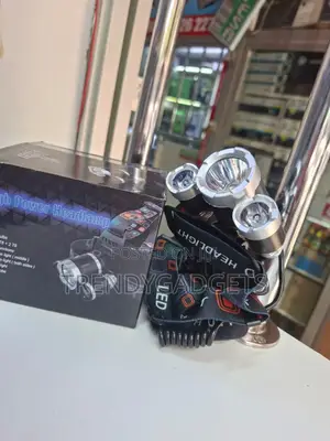 High Power 3-Bulb T6 Led Headlamp