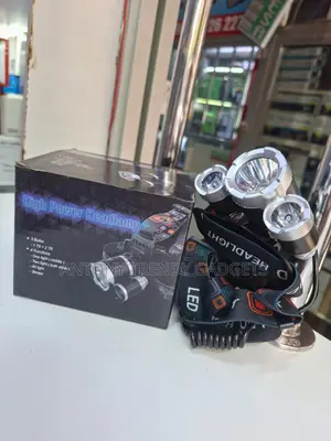 Rechargeable T6 Led Headlamp Super Bright Outdoor Light
