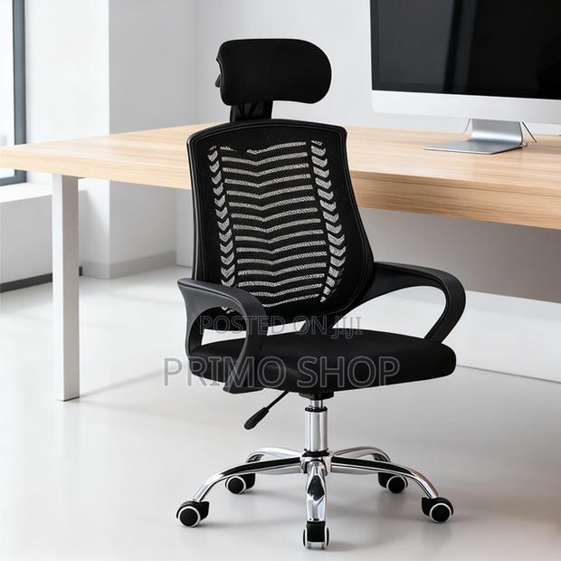 Office Chair : High Back Headrest Office Chair