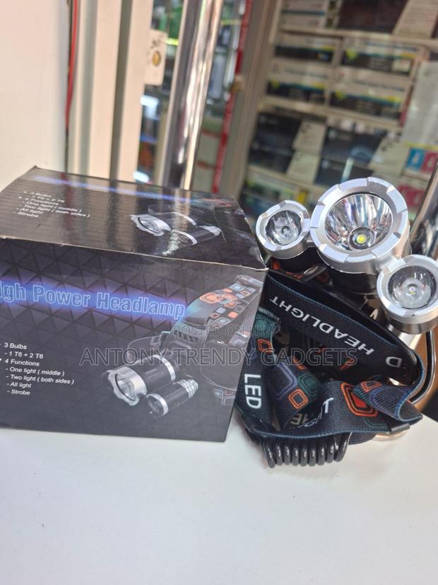 Usb Charging Headlamp 4 Mode High Brightness Headlight - thumbnail 4