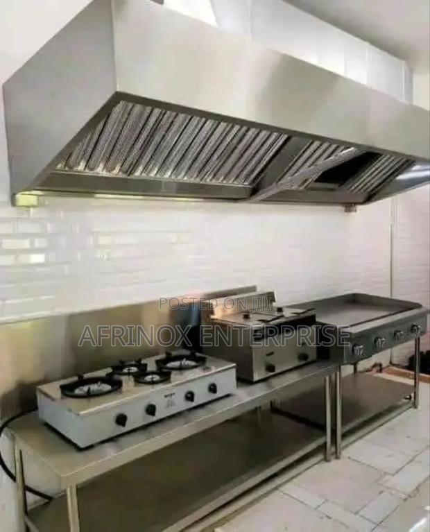 Stainless Steel Kitchen Hoods - main view