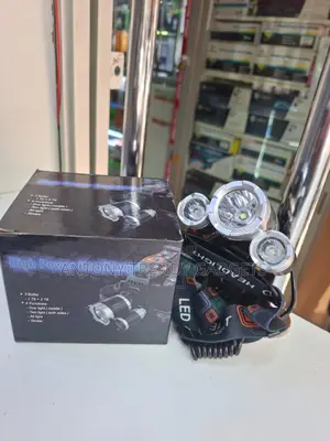 Powerful Headlamp With 18650 Battery Hiking Work Lamp