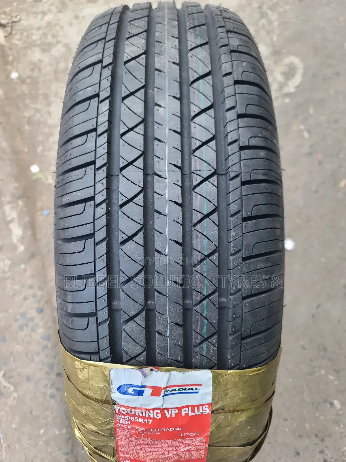 225/65r17 Gt Randial Tyres 102h Touring Vp Plus
