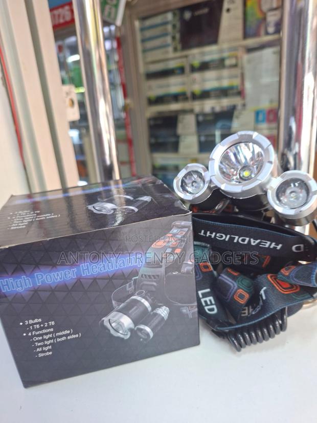 Adjustable Strap Led Headlight Night Fishing Head Torch - main view