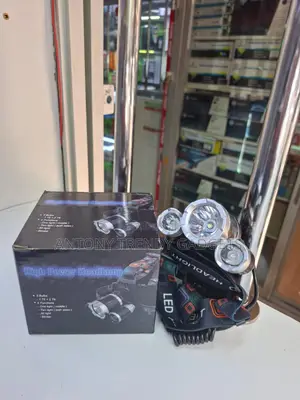 Adjustable Strap Led Headlight Night Fishing Head Torch