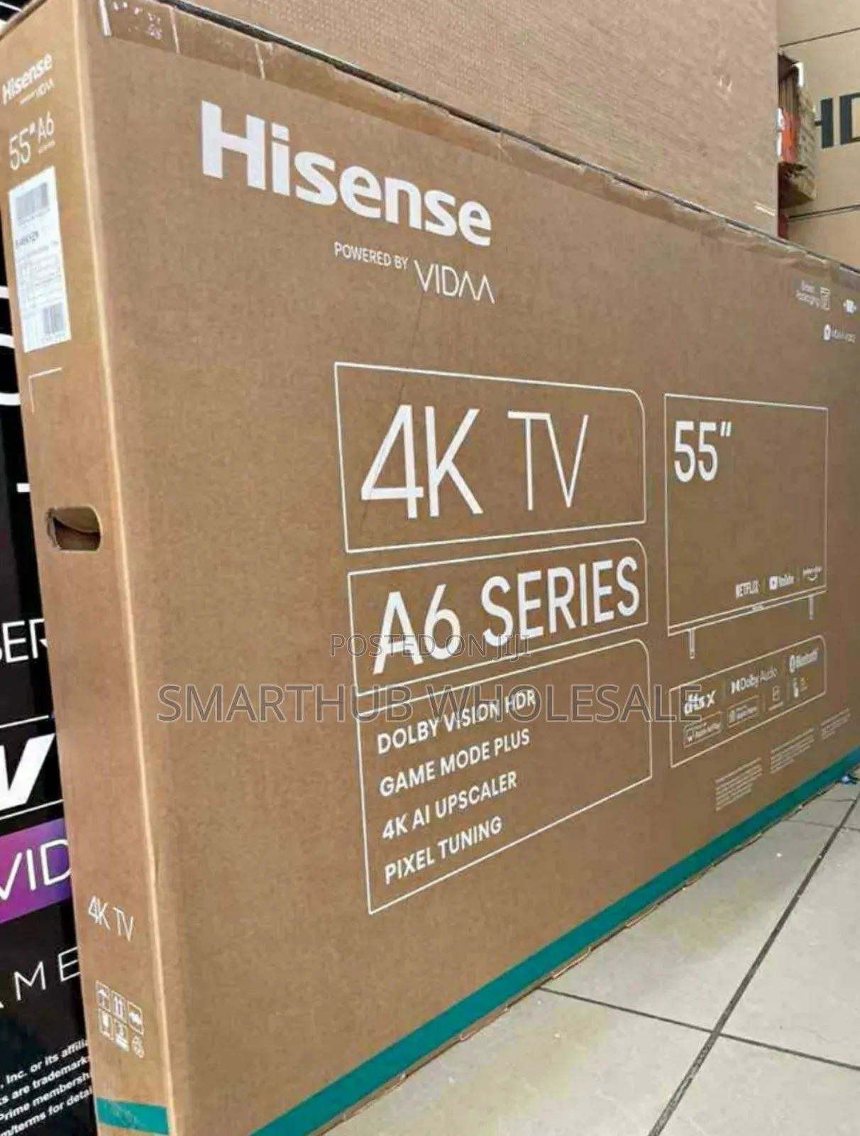 55 Inches-- Hisense 55" Inch 55a6n Series Vidaa