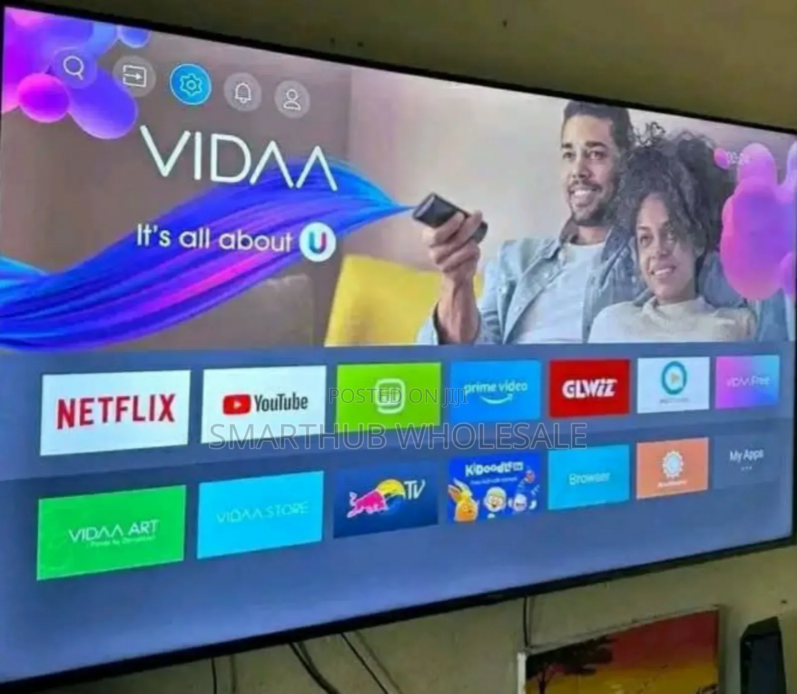Kenya
Hisense 55′′ 55a6n (New Model 2025) Uhd Smart Frameless Tv