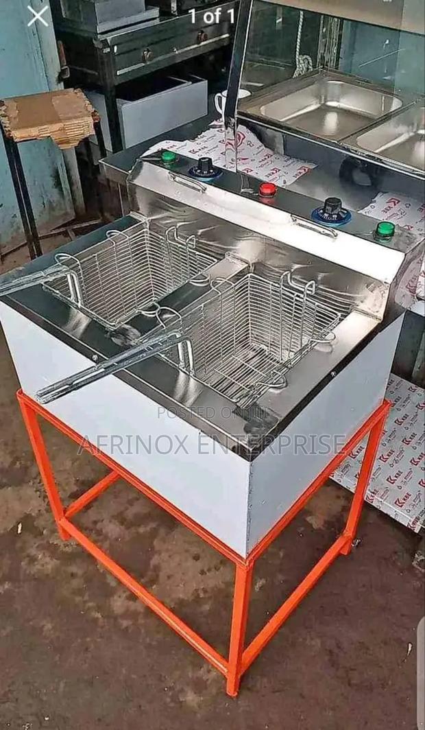 Stainless Steel 2 Phase Deep Fryer - main view