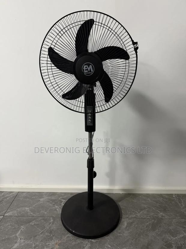 Black 16 Inches Electromate Electromate Standing Fans