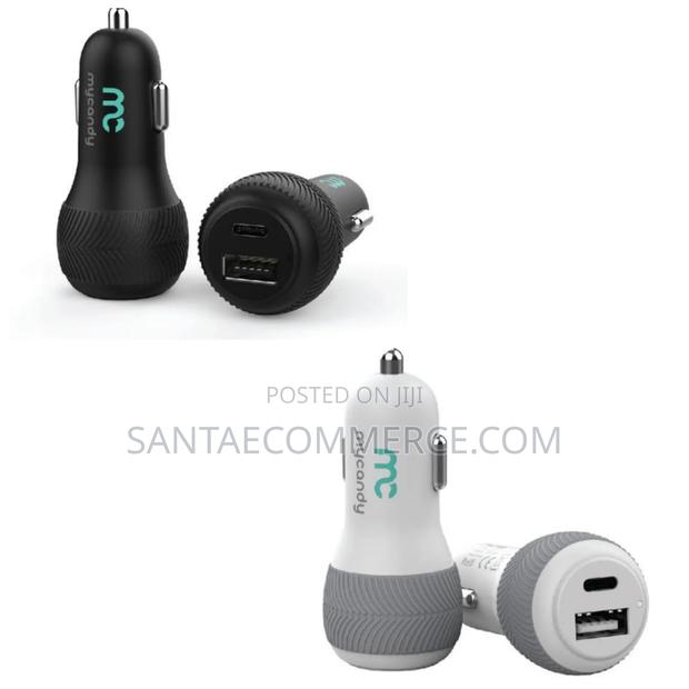 Mycandy Car Charger 32w Dual Type C and Usb With C to C Cable