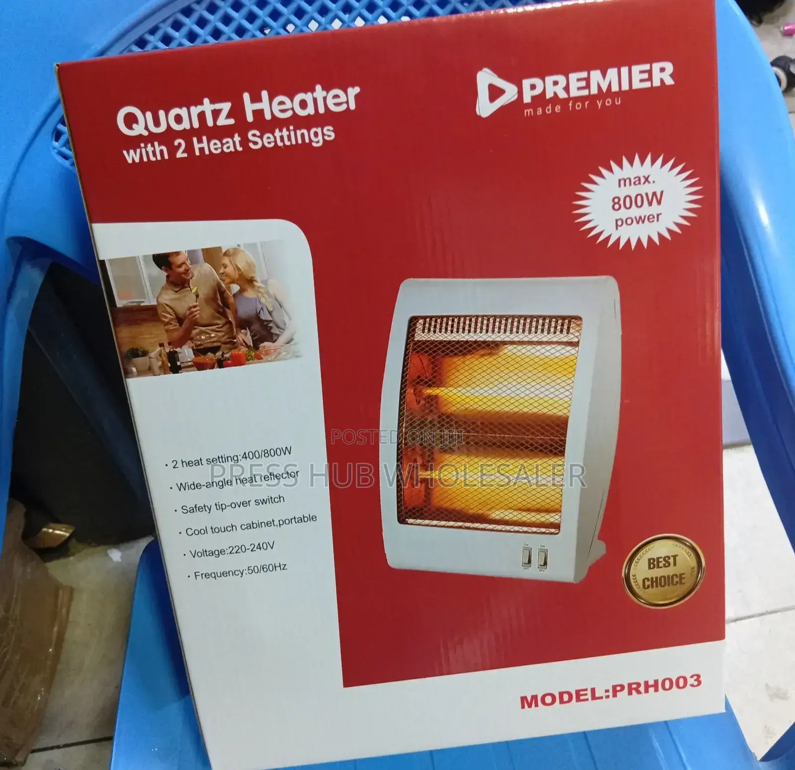 Premier Quartz Portable Electric Room Heater* 