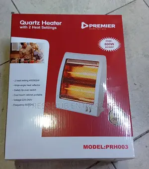Premier Quartz Portable Electric Room Heater: 