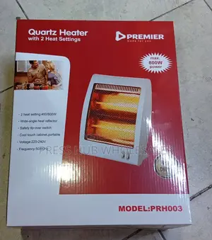 Premier Quartz Portable Electric Room Heater: 