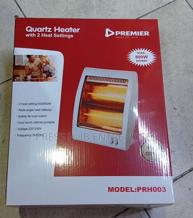 Premier Quartz Portable Electric Room Heater: 