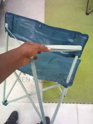 Steel and Polyester High Quality Foldable Camping Seat 110 KGS Max
