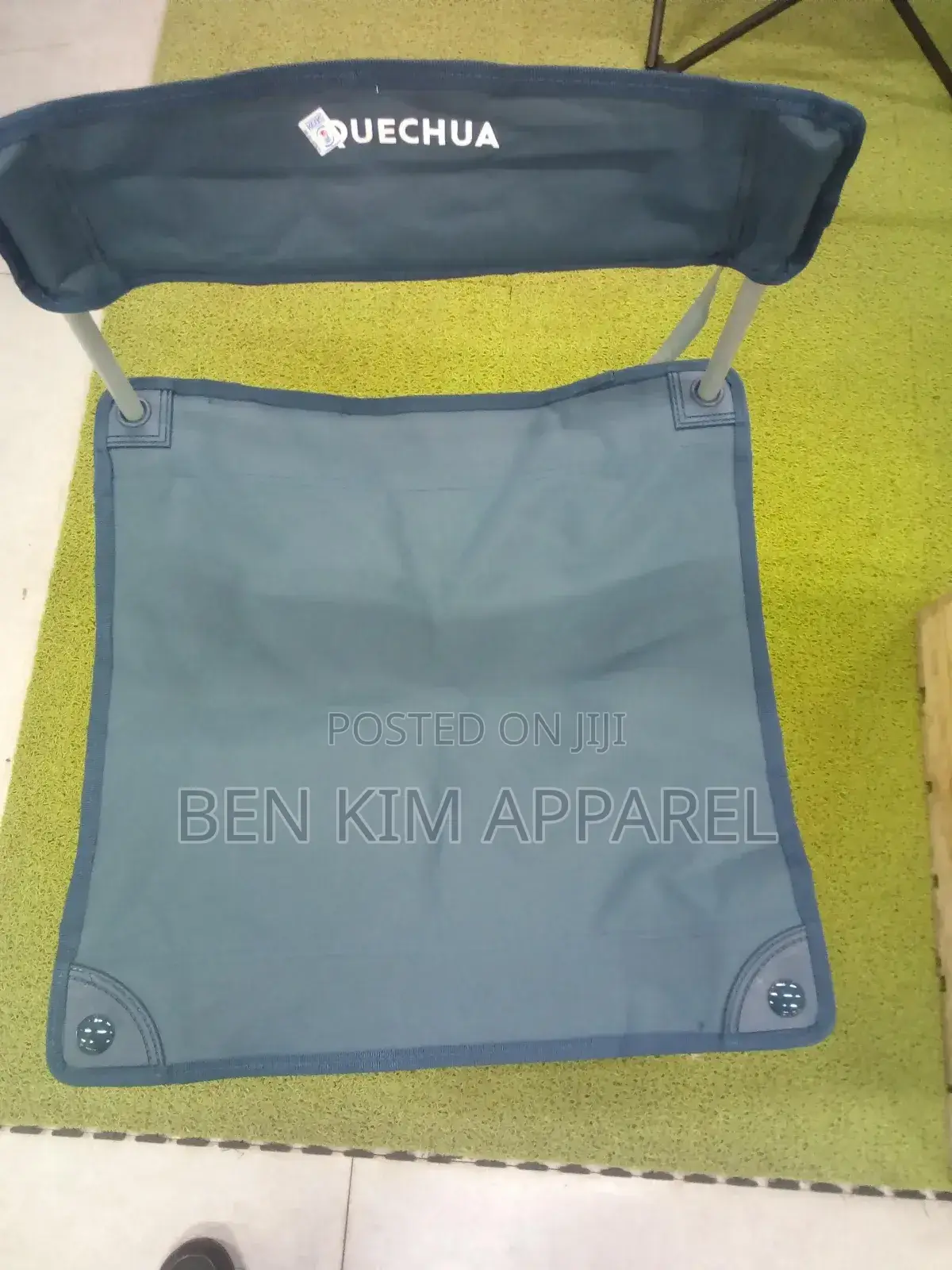 Steel and Polyester High Quality Foldable Camping Seat 110 KGS Max