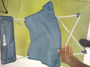 Steel and Polyester High Quality Foldable Camping Seat 110 KGS Max