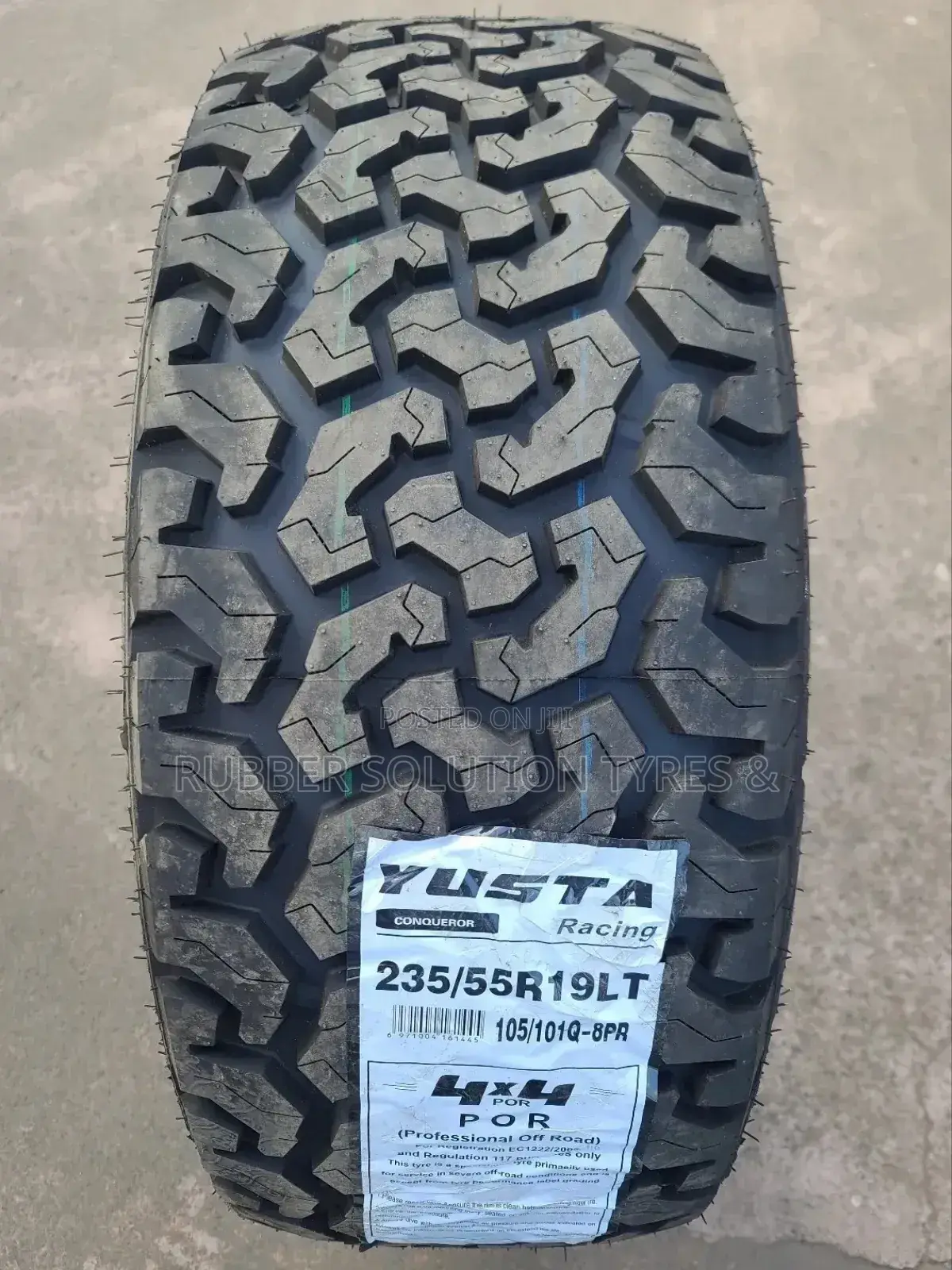 235/55r19 Yusta Tyres L/T8pr All Terrain