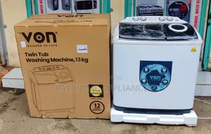 Von 13kg Washing Machine Semi Twin Tub