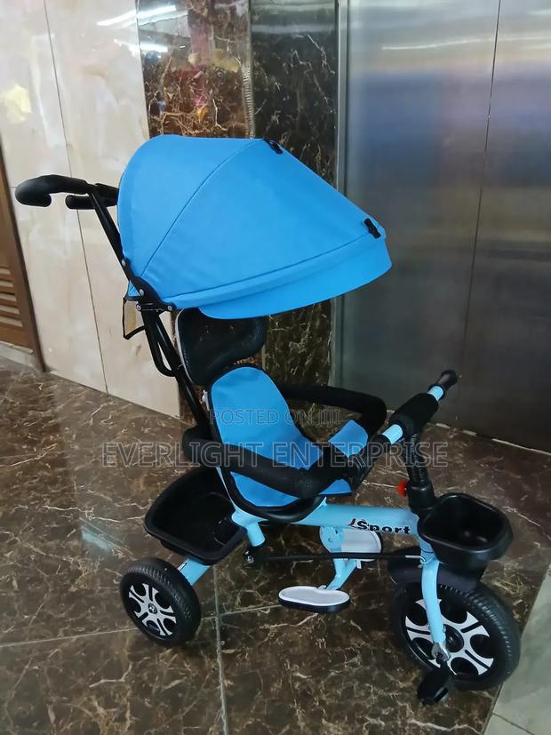 Kids Tri Cycle With Push Handle - main view
