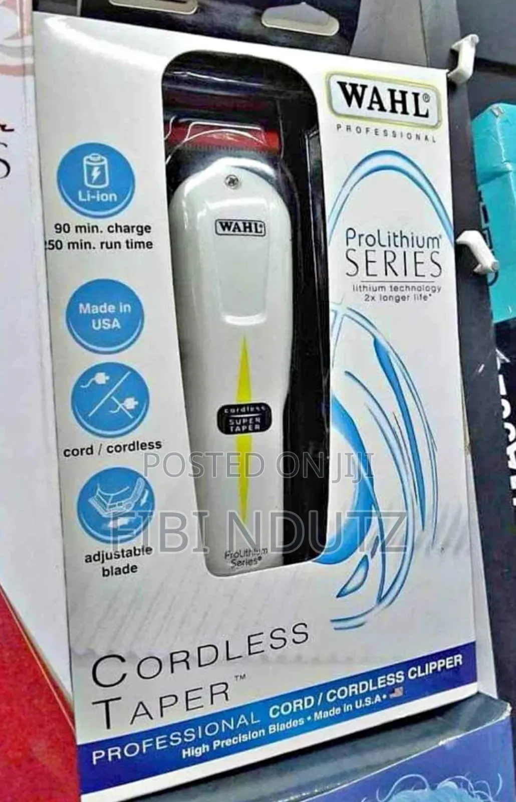 Wahl Cordless Shaving Machine/Wahl Prolithium Series