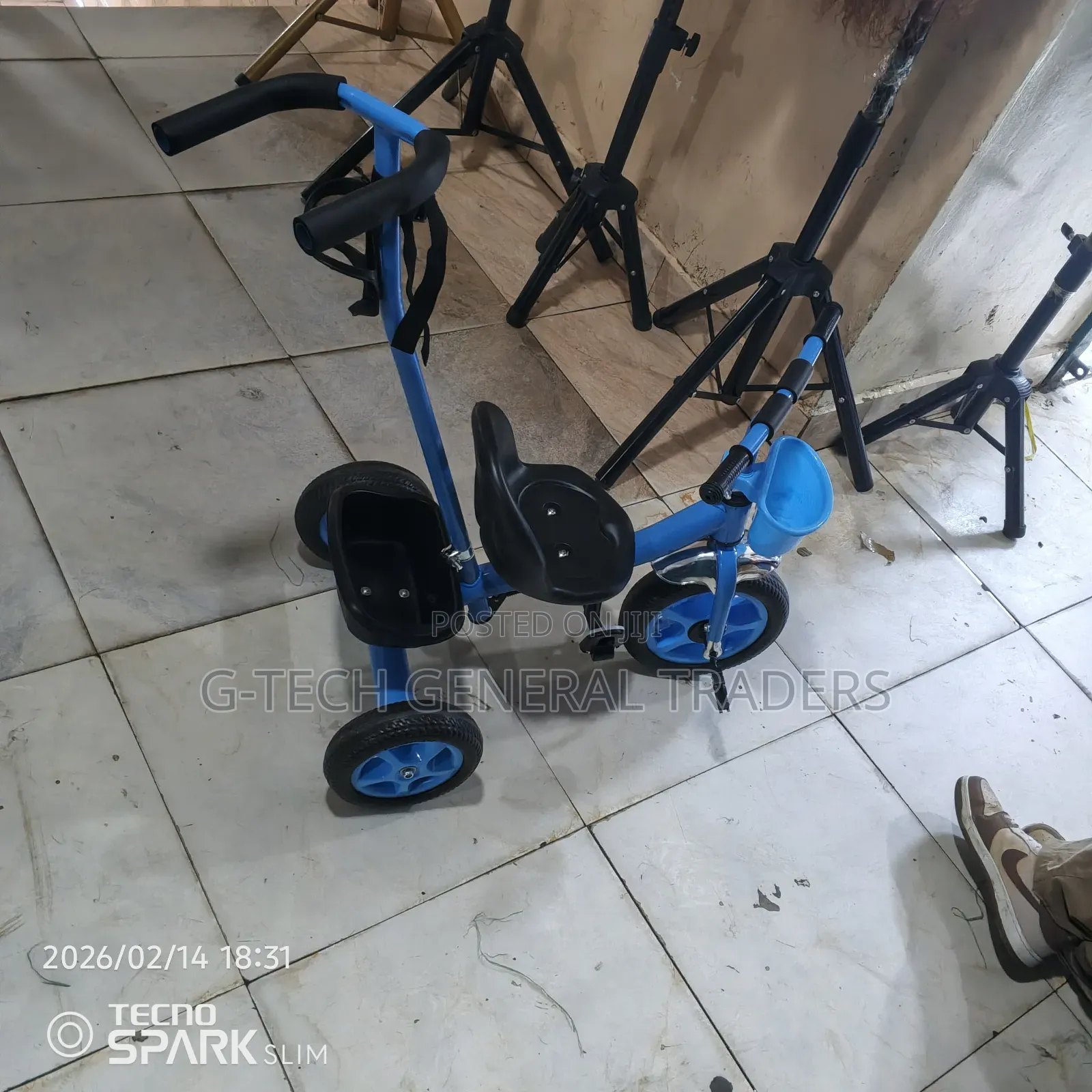 Multicolored Heavy Duty Kid's Tricycle Suitable For Ages 2-5yrs
