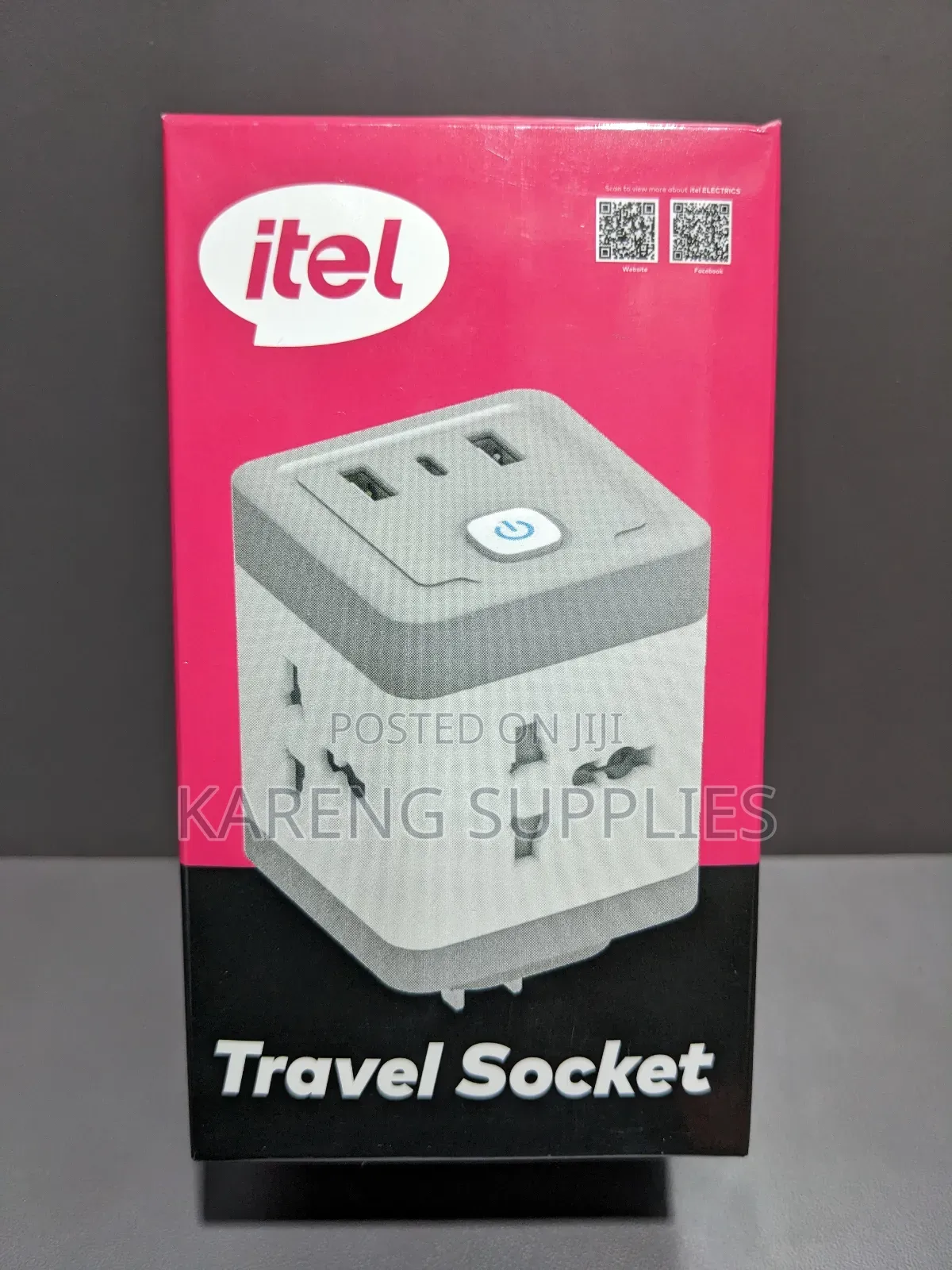 7 in 1 Itel Travel Socket/ Adapter