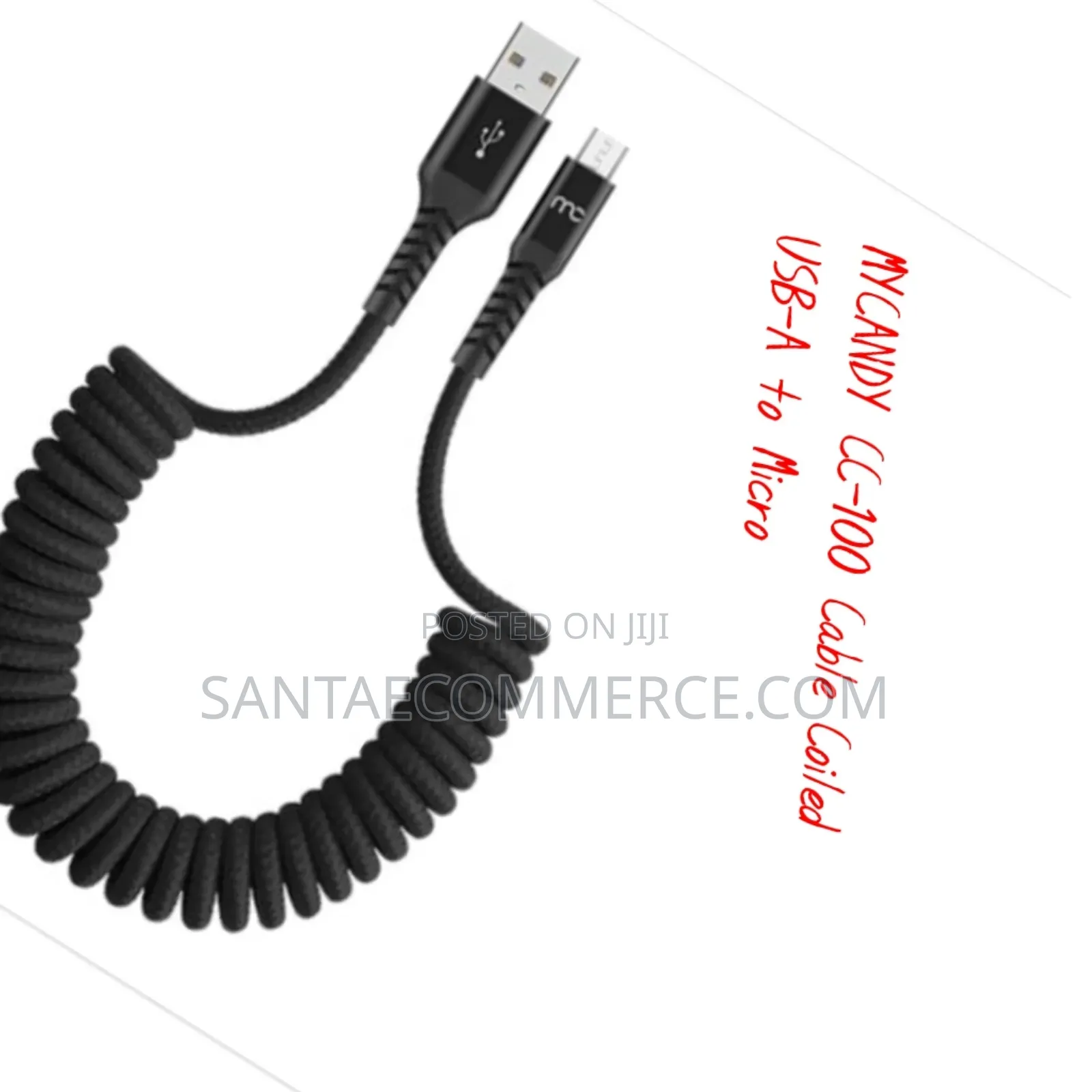 Mycandy Cc-100 Cable Coiled Usb-a to Micro